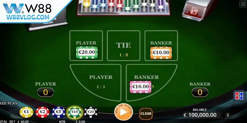 LỊCH THI ĐẤU NGÀY 05/04 | GIAI ĐOẠN 1 - ĐTDV Mùa Xuân 2026 17 Baccarat online tại W88 là một game cược nổi tiếng trong giới casino