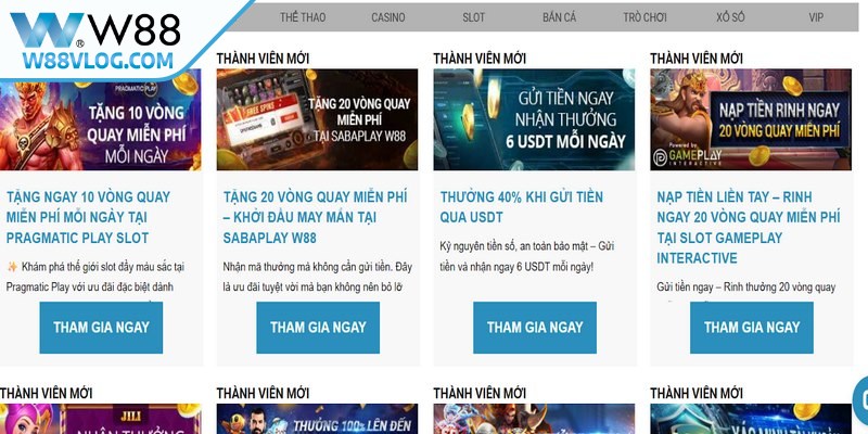 Đăng Ký W88 - Hướng Dẫn Quy Trình Chỉ Trong 3 Phút 17 Điều kiện tham gia khuyến mãi W88